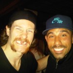 Billy and Duncan Keith, captain of the Blackhawks