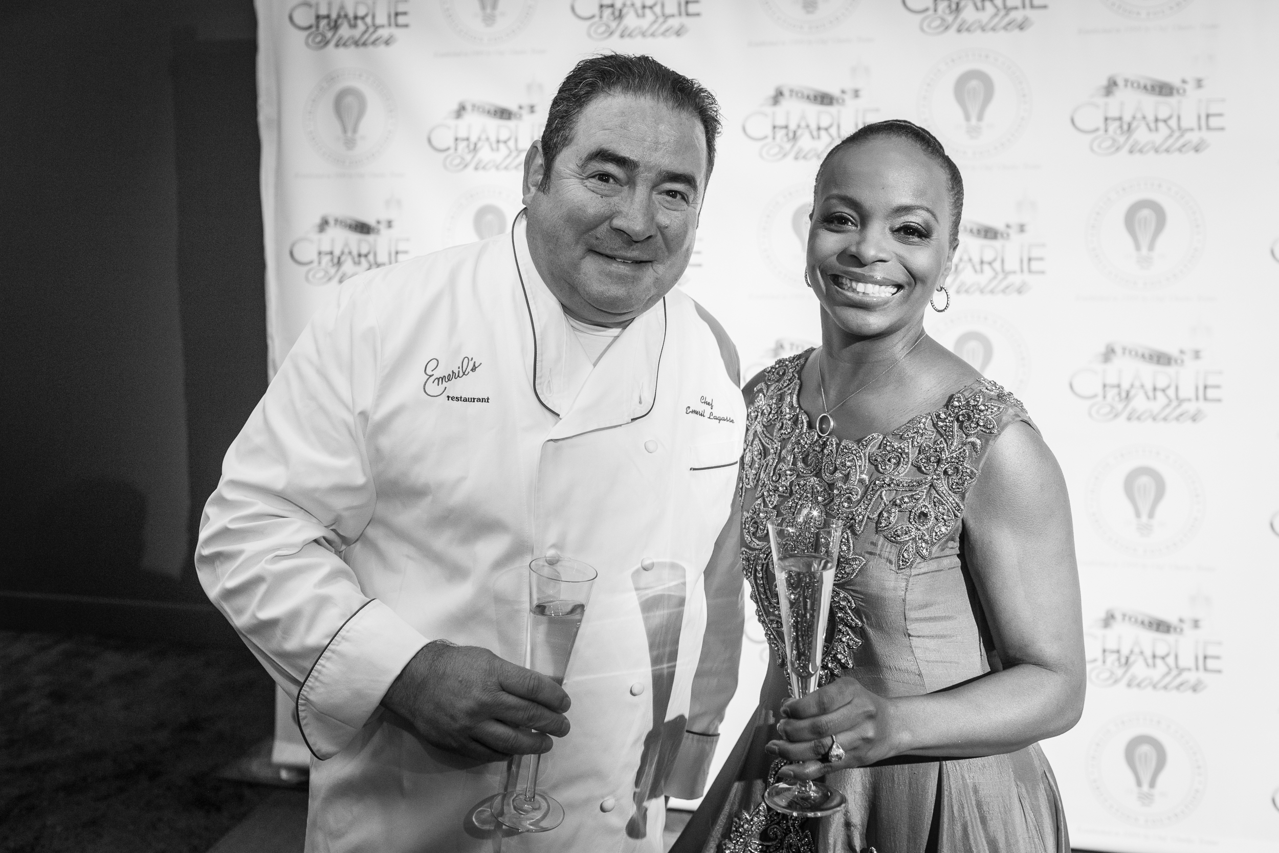 Rochelle and Emeril